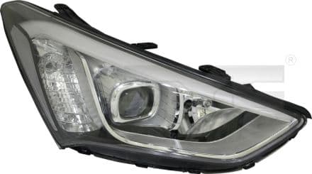 Far dreapta (D3S H7 LED, reglaj electric cu motoras) HYUNDAI SANTA FE 2012-2015
