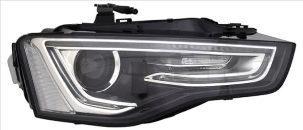 Far dreapta D3S LED, electric, cu motor, DRL potrivit AUDI A5 06.12-01.17