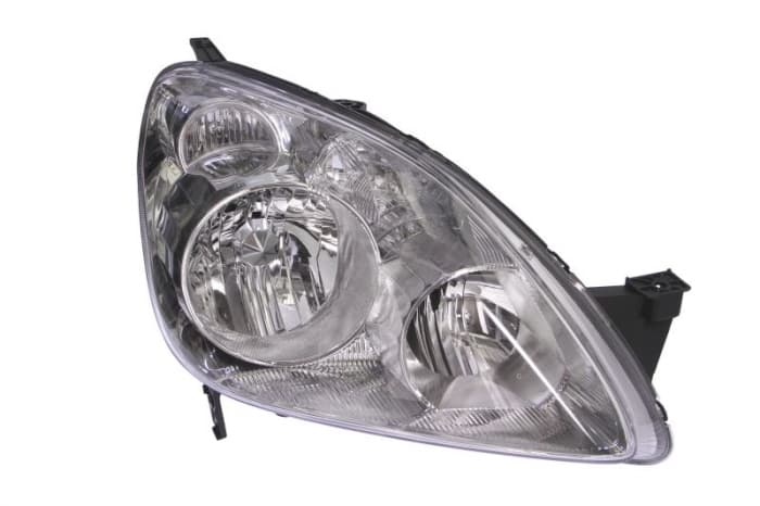 Far Dreapta (H1, electric, fara motoras, culoare insert: cromat, culoare semnalizator: alb) potrivit HONDA CR-V II, CR-V IV