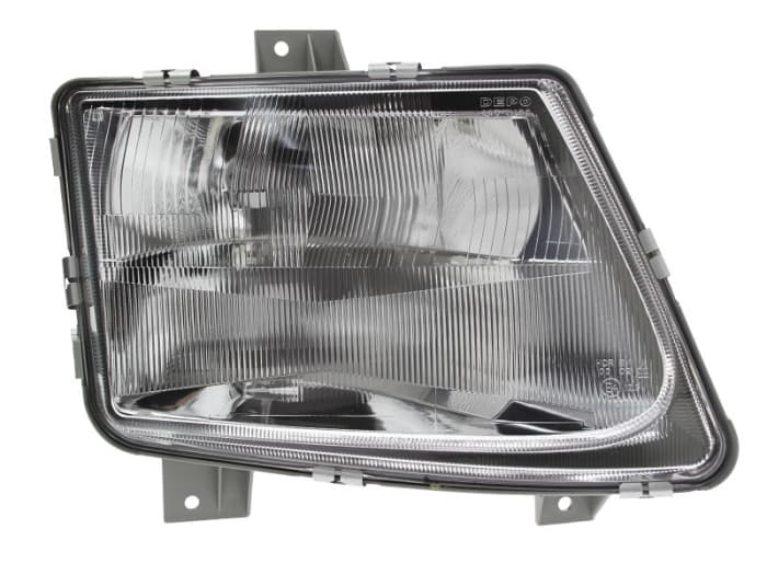 Far Dreapta (H1 H4, electric, fara motoras, culoare insert: argintiu) potrivit MERCEDES V (638 2), VITO (W638) -07.03