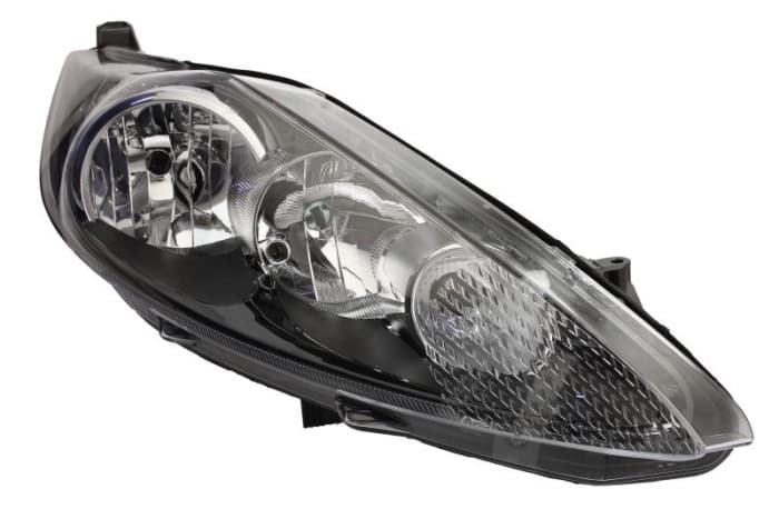 Far Dreapta (H1 H7, electric, cu motor, culoare insert: negru) potrivit FORD FIESTA V, FIESTA VI