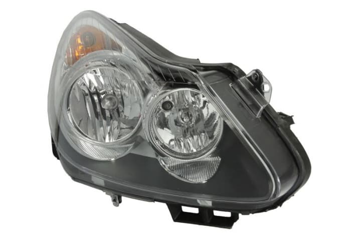 Far dreapta H1 H7, electric, cu motoras, interior negru OPEL CORSA D intre 2006-2011