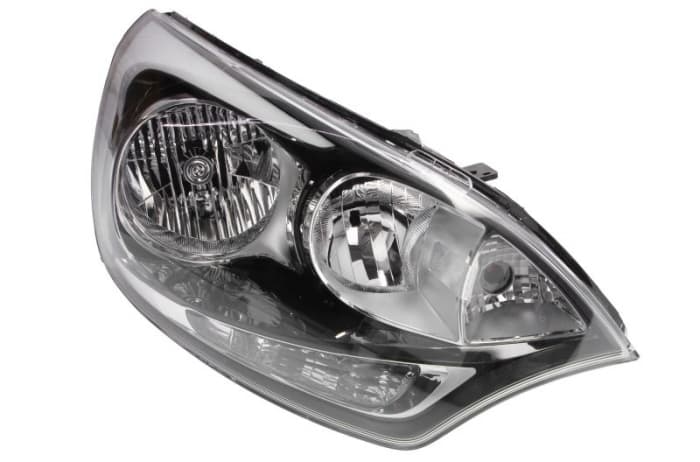 Far Dreapta (H1 H7 P21 PY21W, electric, mecanic, fara motoras, culoare insert: negru) potrivit KIA RIO II, RIO III -12.16