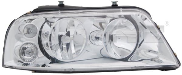 Far dreapta (H1 H7, reglaj electric, cu motoras, fundal cromat) VW SHARAN