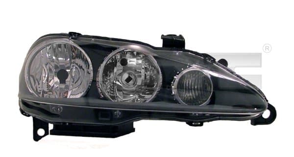 Far dreapta (H1 H7, reglaj electric, cu motoras, fundal negru) ALFA ROMEO 147 2004-2010