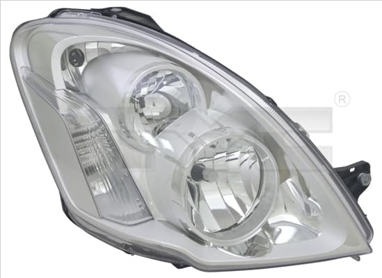 Far dreapta (H1 H7, reglaj electric, cu motoras) IVECO DAILY 2011-2014