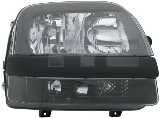 Far dreapta (H1 H7, reglaj electric, fundal negru) FIAT DOBLO, DOBLO CARGO 2000-2005