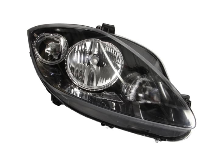Far dreapta (H1 H7, reglaj electric, fundal negru) SEAT LEON 2005-2009
