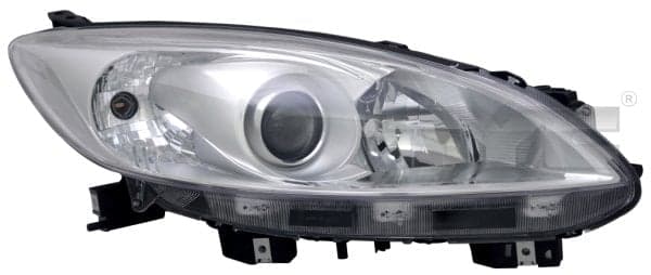 Far dreapta (H11 HB3, electric, fundal cromat) MAZDA 5 2010-2017