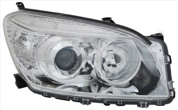 Far dreapta (H11 HB3, electric, fundal cromat) TOYOTA RAV 4 2005-2009