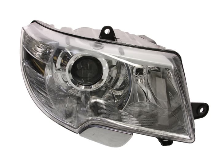 Far dreapta (H3 H7, reglaj electric, cu motoras) SKODA SUPERB 2008-2013