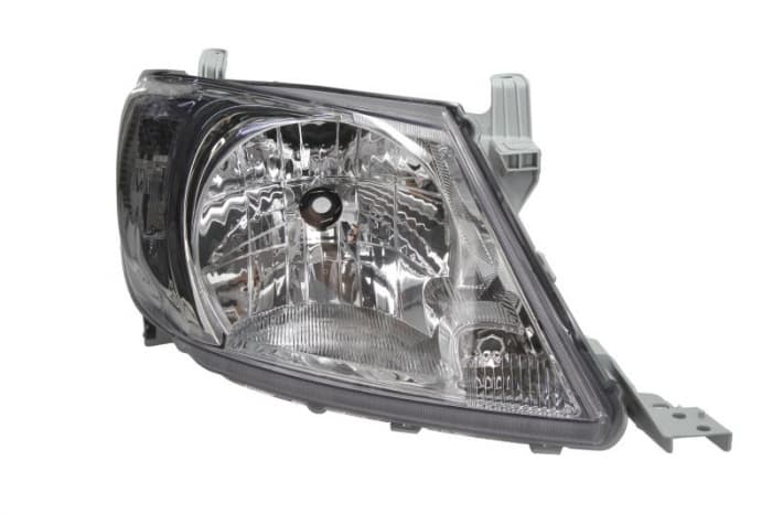 Far dreapta (H4, electric, manual, fundal cromat, fundal transparent) TOYOTA HILUX 2004-2015
