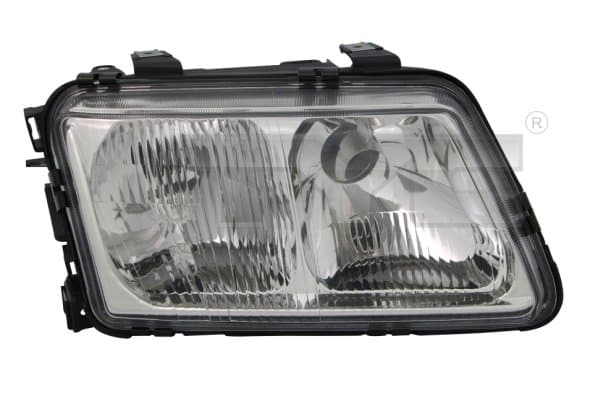 Far dreapta (H4 H7, reglaj electric, fundal argintiu) AUDI A3 1996-1999