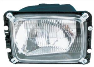 Far dreapta (H4, manual, fundal argintiu) MERCEDES Clasa T1 (601), T1 (601, 611), T1 (602)