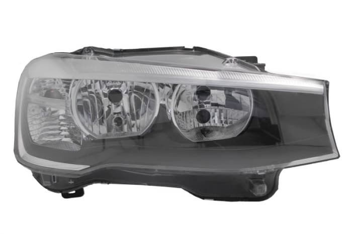 Far Dreapta (H7 H7 PY21W W21W W5W, electric, cu motor, culoare insert: cromat, culoare semnalizator: transparent) potrivit BMW X3 (F25), X4 (F26)