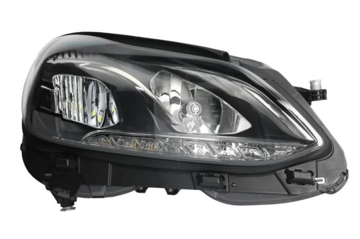Far Dreapta (H7 LED PSY24W, electric, cu motor, culoare semnalizator: alb) potrivit MERCEDES E (W212), E T-MODEL (S212) 01.13-05.16