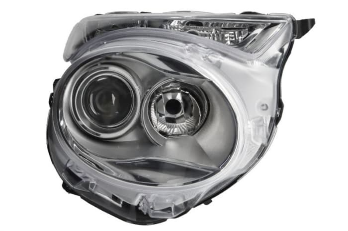 Far Dreapta (H7 PY21W W5W, electric, culoare insert: cromat) potrivit CITROEN C1 II