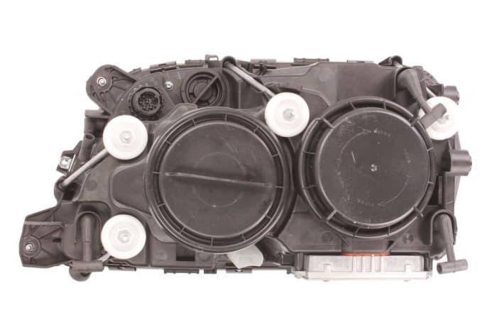 Far fata Dreapta (D1S H1 PY21W W5W, manual, culoare insert: cromat, culoare semnalizator: transparent) potrivit MERCEDES ACTROS MP2 MP3 10.02-