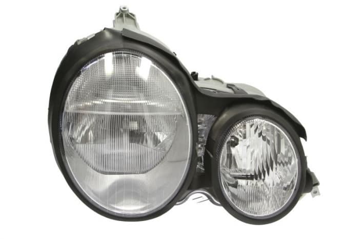 Far fata Dreapta (D2R H7, electric, cu motor, culoare insert: cromat) potrivit MERCEDES E T-MODEL (S210), E (VF210), E (W210) -06.99