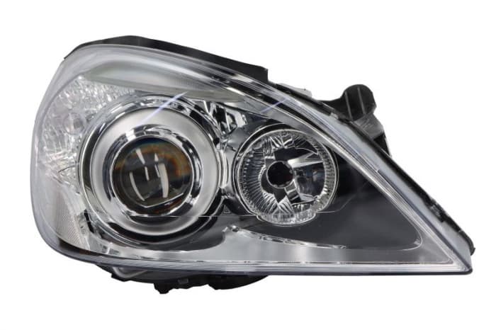 Far fata Dreapta (D3S H9 HY21W LED, cu motor) potrivit VOLVO S60 II, V60 I