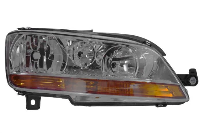 Far fata Dreapta (H1 H7, electric, cu motor, culoare semnalizator: galben) potrivit FIAT IDEA, MULTIPLA