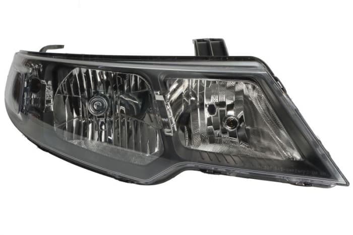 Far fata Dreapta (H1 H7, electric, manual, fara motoras, culoare insert: negru, culoare semnalizator: galben) potrivit KIA CERATO I, CERATO II