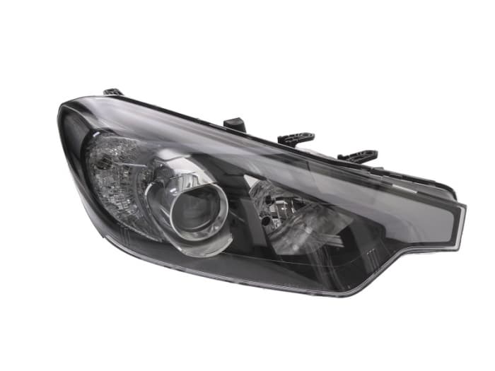 Far fata Dreapta (H1 H7, fara motoras, culoare insert: cromat, culoare semnalizator: transparent) potrivit KIA CERATO I, CERATO II, CERATO III