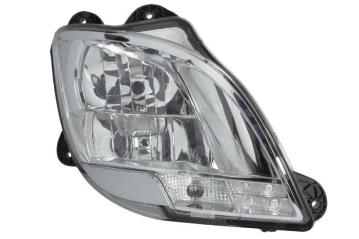 Far fata Dreapta (H1 H7 LED PY21W, electric, fara motoras, functie Lumina zi, culoare insert: cromat, culoare semnalizator: transparent) potrivit DAF CF, XF 106 10.12-