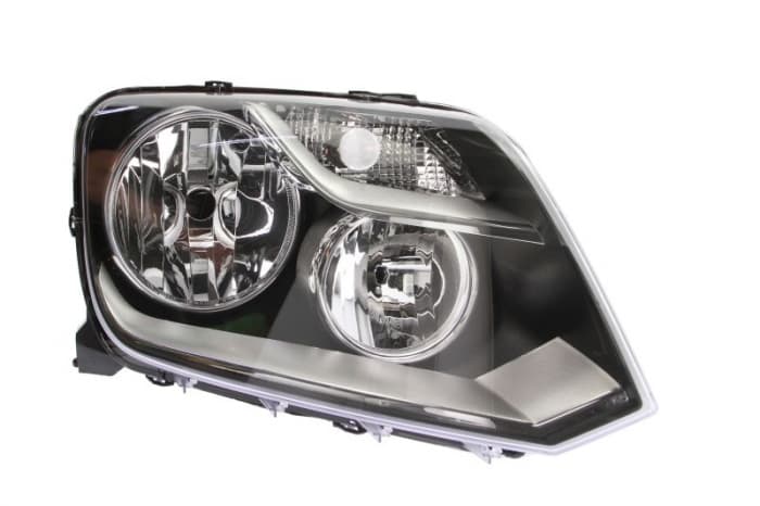 Far fata Dreapta (H1 H7, manual, fara motoras, culoare insert: negru) potrivit VW AMAROK