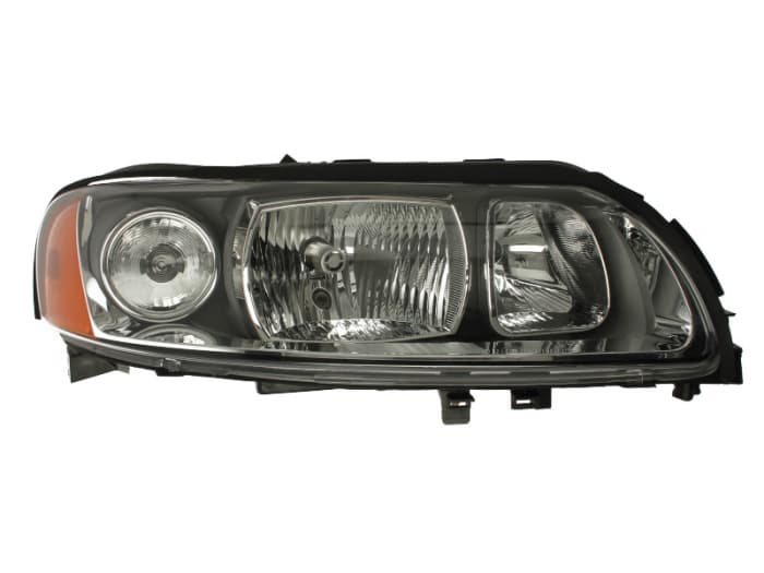 Far fata Dreapta (H11 H9, electric, fara motoras, culoare insert: negru) potrivit VOLVO S60 I, V70 II, XC70 I
