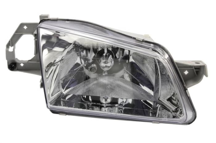 Far fata Dreapta (H4, electric, cu motor, culoare insert: cromat) potrivit MAZDA 323 F VI, 323 S VI