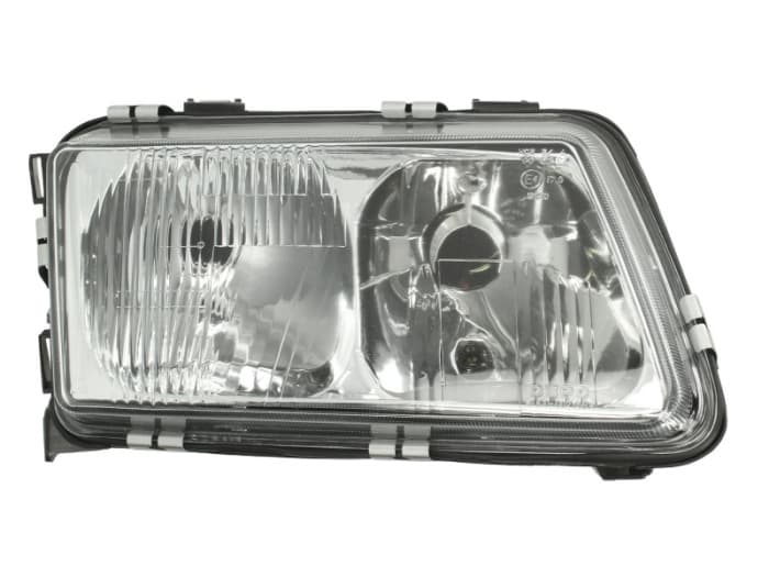 Far fata Dreapta (H4 H7, electric, fara motoras, culoare insert: cromat) potrivit AUDI A3
