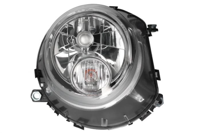 Far fata Dreapta (H4 P21W, electric, cu motor, culoare insert: cromat, culoare semnalizator: alb) potrivit MINI (R50, R53), (R56), (R57), CLUBMAN (R55)