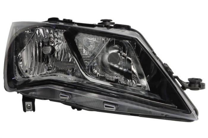 Far fata Dreapta (H7 P21W PY21W, electric, cu motor, culoare insert: negru) potrivit SEAT LEON, LEON SC, LEON ST, LEON ST KOMBI