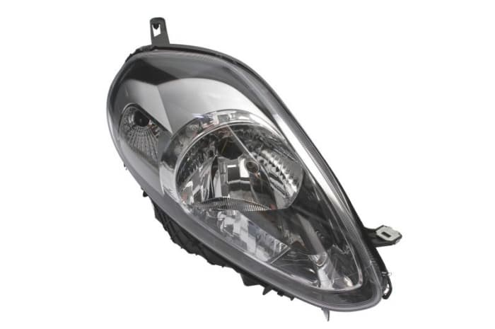 Far fata Dreapta (halogen, H4 PY21W W5W, electric, cu motor, culoare insert: cromat) potrivit ABARTH PUNTO, PUNTO EVO; FIAT PUNTO, PUNTO EVO, PUNTO EVO HATCHBACK, PUNTO HATCHBACK 01.09-