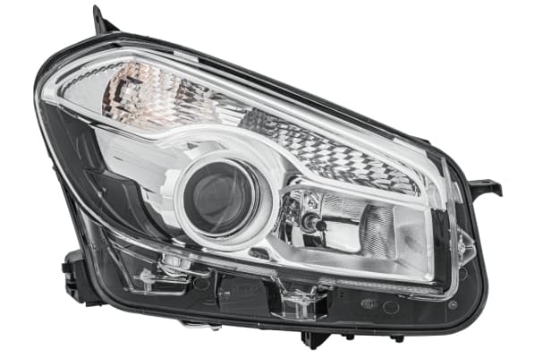 Far fata Dreapta (xenon, D1S H7 PY21W W5W, electric, cu motor, bec) potrivit NISSAN QASHQAI I