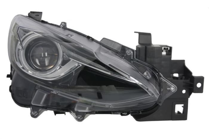 Far fata Dreapta (xenon, D3S LED, electric, fara motoras, culoare insertie: negru) potrivit MAZDA 3 09.13-03.19