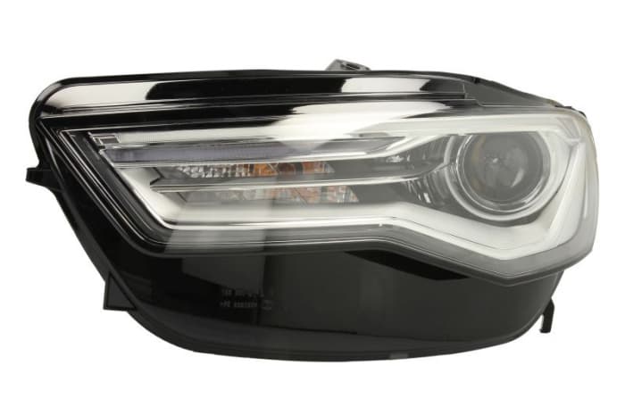 Far fata Stanga (bi-xenon LED, D5S H7 LED PWY24W, electric, cu motor) potrivit AUDI A6 ALLROAD C7, A6 C7 04.15-02.18