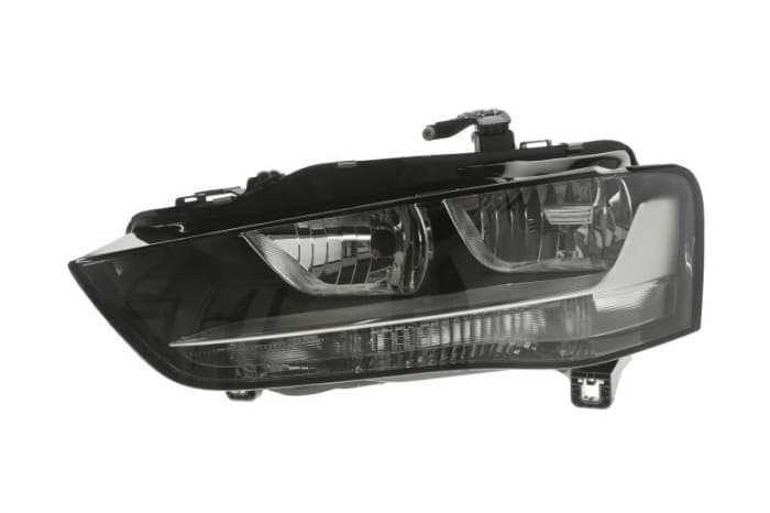 Far fata stanga (H7 H7, electric, cu motor, culoare interior: negru, culoare semnalizator: alb) potrivit AUDI A4 ALLROAD B8, A4 B8