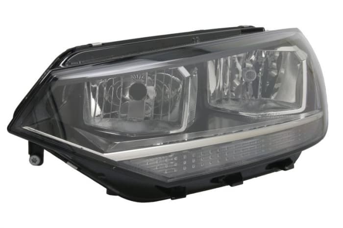 Far fata Stanga (H7 H7 PW24W W21W, electric, cu motor) potrivit VW TOURAN 05.15-
