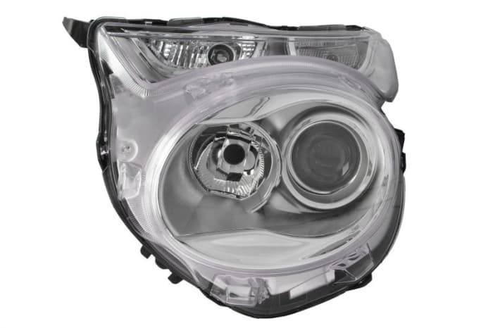 Far fata Stanga (H7 PY21W W5W, electric, culoare insert: cromat) potrivit CITROEN C1 II