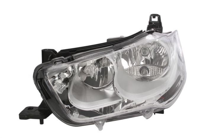 Far fata Stanga (halogen, H1 H7 W5W, electric, cu motor, culoare semnalizator: transparent) potrivit CITROEN C-ELYSEE