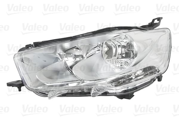 Far fata Stanga (halogen, H1 H7 W5W, mecanic, cu motor, culoare semnalizator: transparent) potrivit CITROEN C-ELYSEE