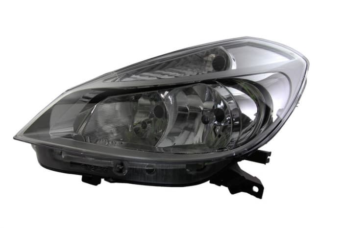 Far fata Stanga (halogen, H7, electric, fara motoras, culoare semnalizator: transparent) potrivit RENAULT CLIO III, CLIO III HATCHBACK 05.05-01.08
