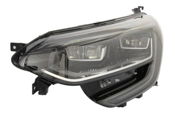 Far fata Stanga (LED, electric, cu motor, culoare insert: negru) potrivit RENAULT MEGANE III, MEGANE IV
