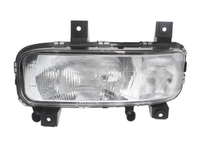Far stanga (H1 H4 W5W, electric, insertii crom, Semnalizator transparent) MERCEDES Clasa ATEGO, ATEGO 2 dupa 1998