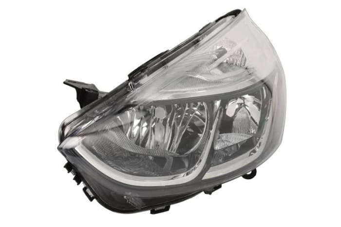 Far Stanga (H1 H7, electric, cu motor, culoare insert: cromat) potrivit RENAULT CLIO IV, CLIO IV HATCHBACK, CLIO IV KOMBI 06.16-