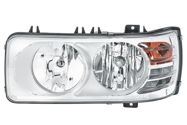 Far stanga (H1 H7 P21W, manual, cu lumina de zi, culoare insert: crom platinat, culoare indicator: transparent) potrivit DAF LF 05.13-