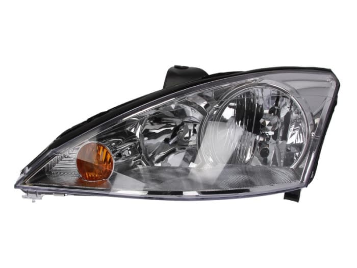 Far stanga (H1 H7, reglaj electric, fundal cromat) FORD FOCUS 2001-2004