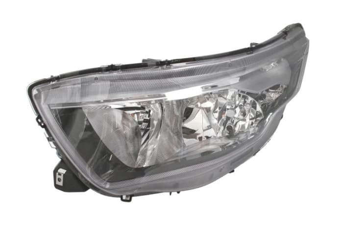 Far Stanga (H1 H7 W21W W5W, electric, cu motor, culoare insert: negru) potrivit IVECO DAILY VI